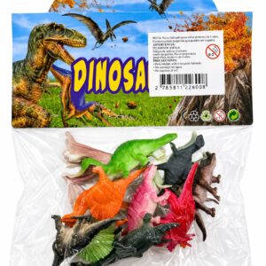 ANIMAL DINOSAURIO*87642*12 PCS