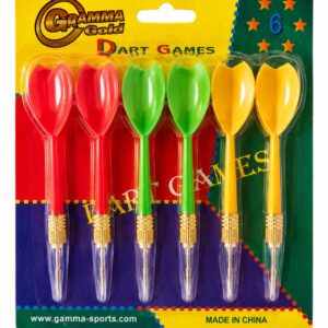 TIRO AL BLANCO*103555*6 PCS DARDO METALICO