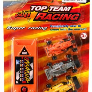 AUTOS A FRICCION*786504*3PCS TOP TEAM RAC