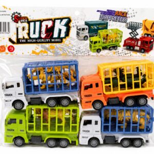 CAMION CON ANIMALES*789900*4 PCS BOLSA