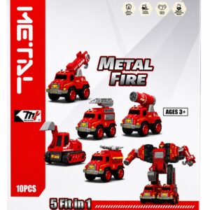 BOMBERO DIDACTICO*789599*METAL FIRE 5-1