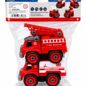 CAMION BOMBERO 2 PCS*788188*BOLSA